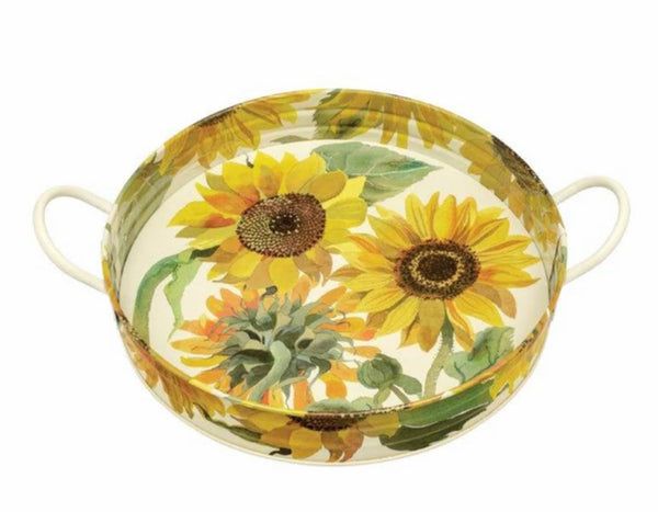 Emma Bridgewater Sunflowers Large Handled Tin Tray