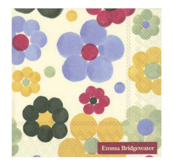Emma Bridgewater Polka Floral Paper Cocktail Napkins The Lovely Room