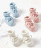 Katie Loxton Knitted Baby Booties - White