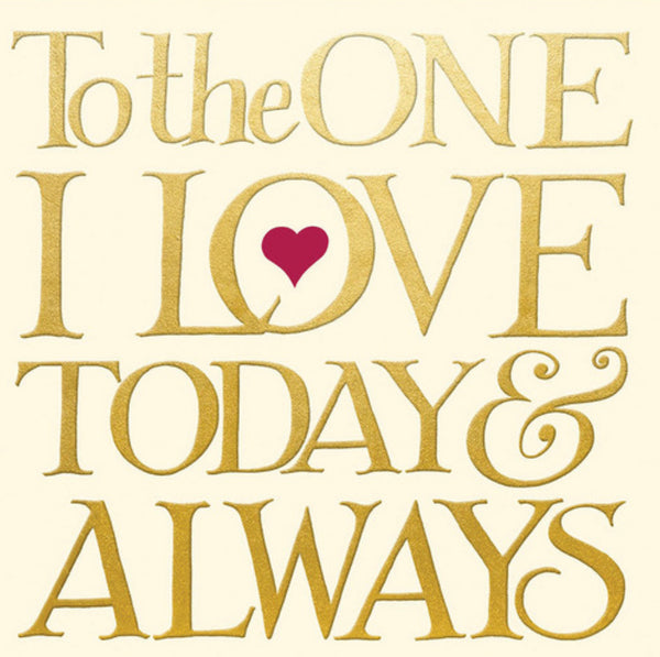 Emma Bridgewater Today & Always Card