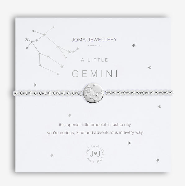 Joma Jewellery Star Sign A Little Gemini Bracelet