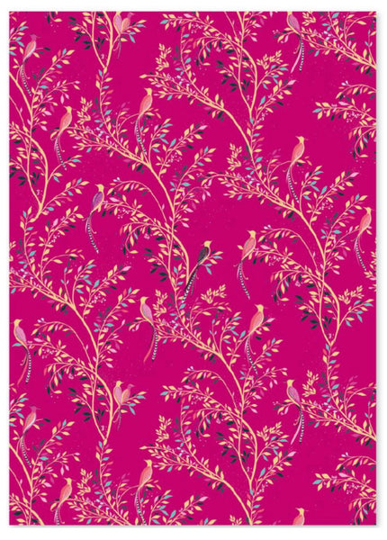 Sara Miller Birds Of Paradise Flat Wrap