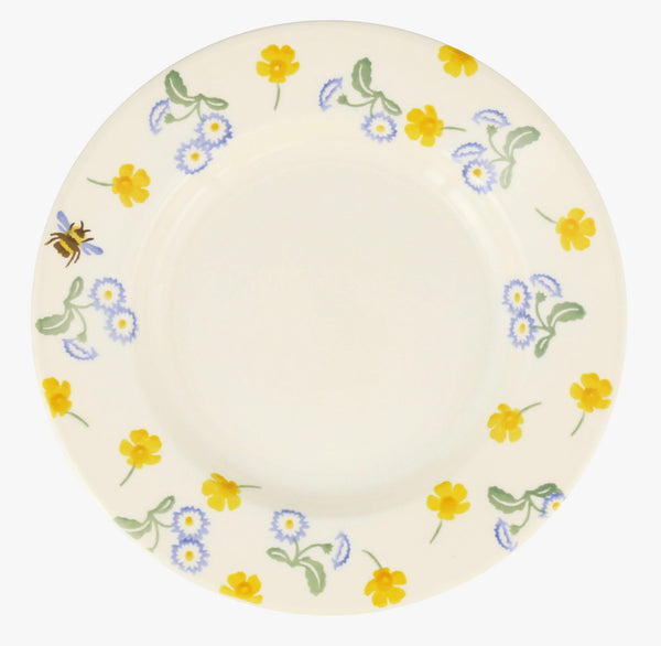 Emma Bridgewater Buttercup & Daisies 10 1/2 Inch Plate - SECOND