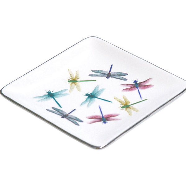 Gisela Graham Dragonflies Trinket Dish