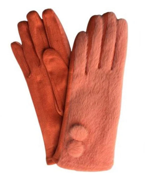 Powder Grace Gloves - Tangerine