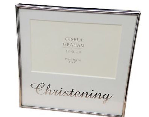 Gisela Graham Christening Photo Frame