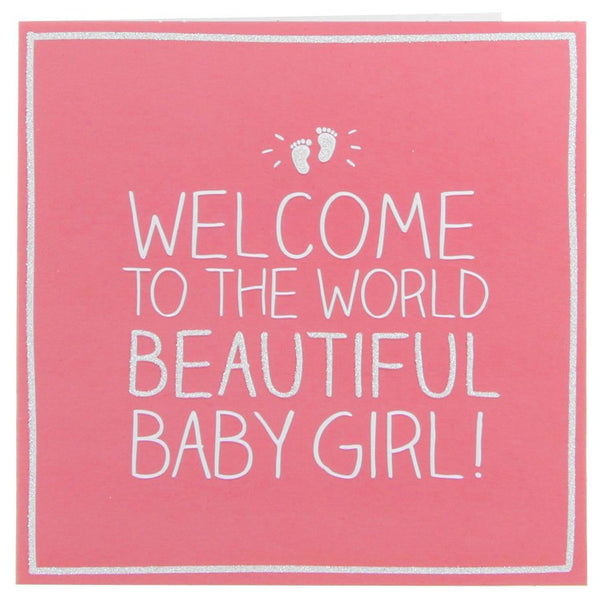 Happy Jackson Beautiful Baby Girl Card