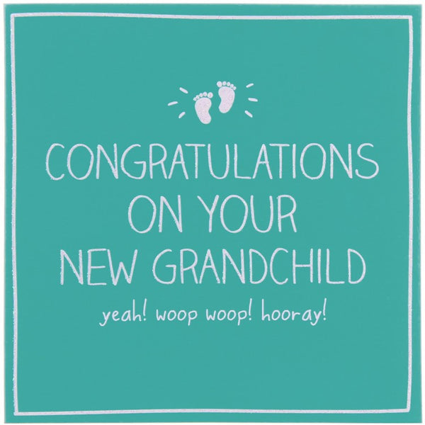 Happy Jackson Congratulations On Your New Grandchild Card