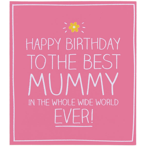 Happy Jackson Best Mummy Birthday Card