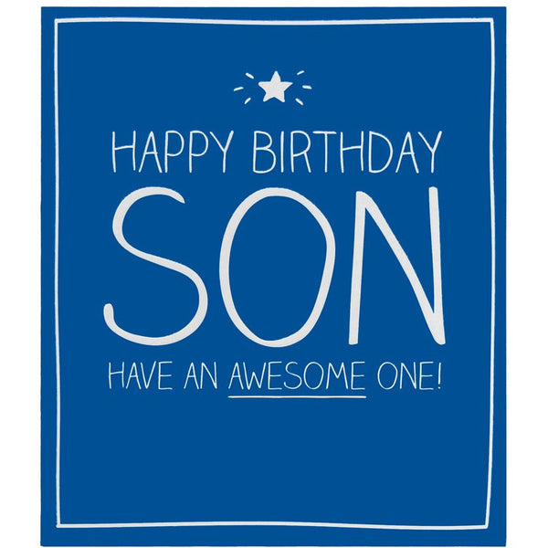 Happy Jackson Happy Birthday Son Card