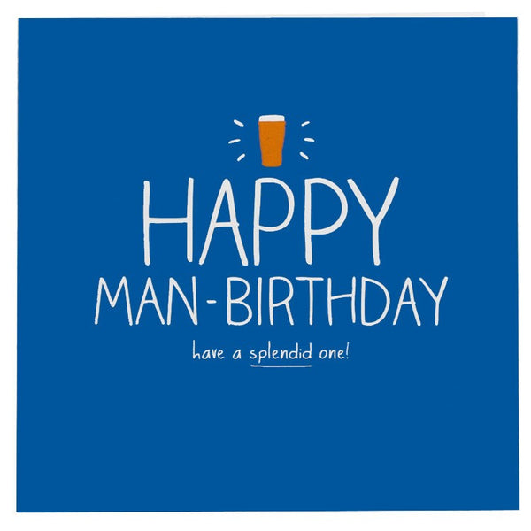 Happy Jackson Happy Man-Birthday Card