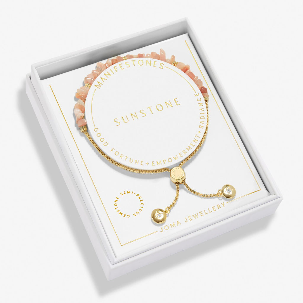 Joma Jewellery Manifestones Sunstone Bracelet
