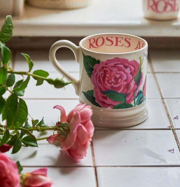 David Austin® Emma Bridgewater™ Rose 1/2 Pint Mug