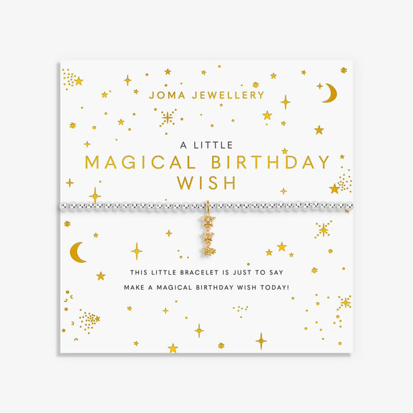 Joma Jewellery A Little 'Magical Birthday Wish' Bracelet