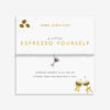Joma Jewellery A Little Vibes 'Espresso Yourself' Bracelet