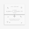 Joma Jewellery A Little 'Always Proud Of You' Bracelet