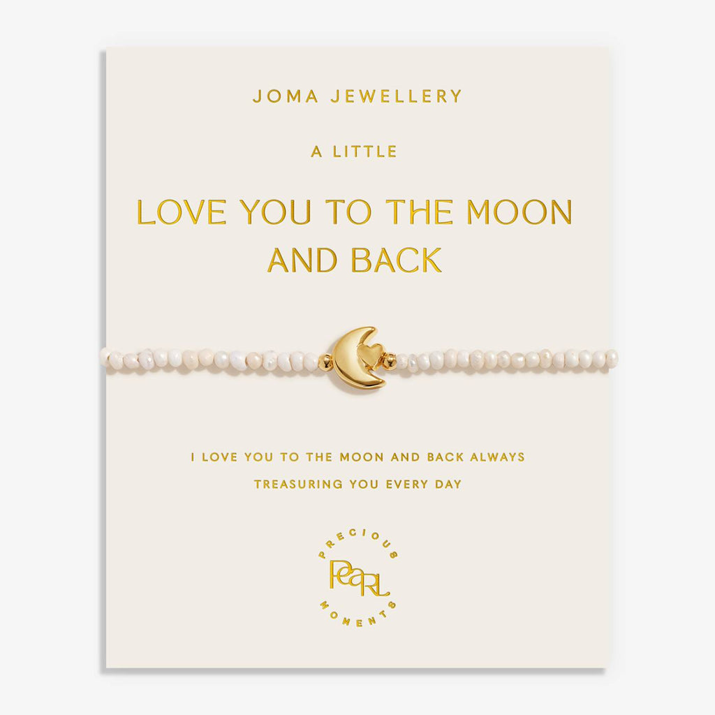 Joma Jewellery Precious Moments 'Love You To The Moon And Back' Bracelet