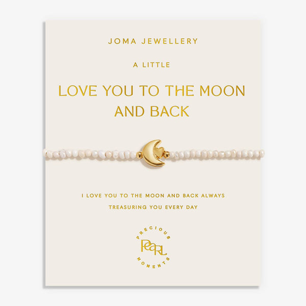 Joma Jewellery Precious Moments 'Love You To The Moon And Back' Bracelet