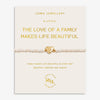 Joma Jewellery Precious Moments 'The Love Of Family Makes Life Beautiful' Bracelet