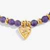 Joma Jewellery Affirmation Card 'Gratitude' Bracelet