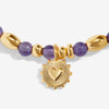 Joma Jewellery Affirmation Card 'Gratitude' Bracelet