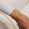 Joma Jewellery Affirmation Card 'Peace' Bracelet