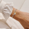 Joma Jewellery A Little Charmed Moments 'Happy 16th Birthday' Bracelet In Silver, Gold, and Rose Gold Plating