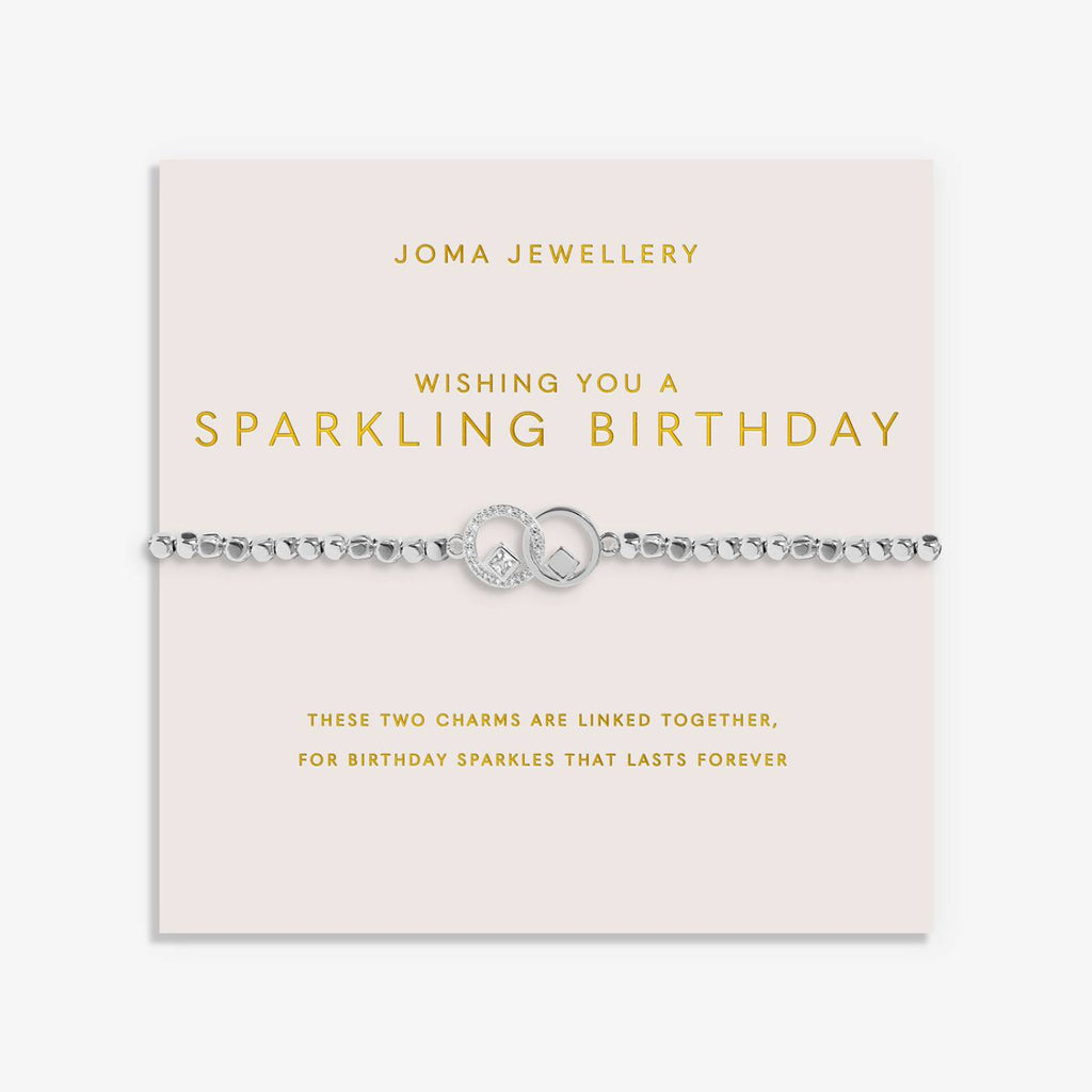 Joma Jewellery Forever Yours 'Sparkling Birthday' Bracelet