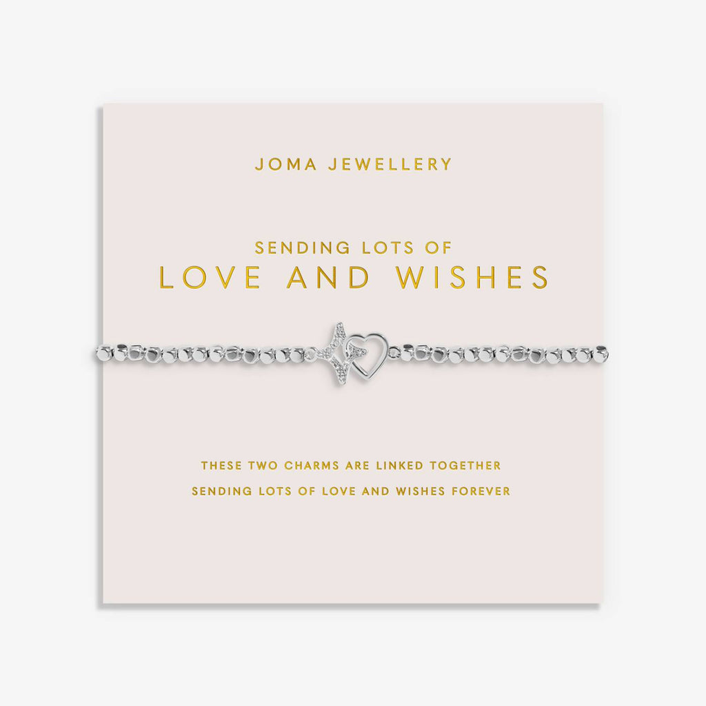 Joma Jewellery Forever Yours 'Sending Lots Of Love And Wishes' Bracelet