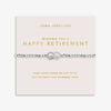 Joma Jewellery Forever Yours 'Wishing You A Happy Retirement' Bracelet
