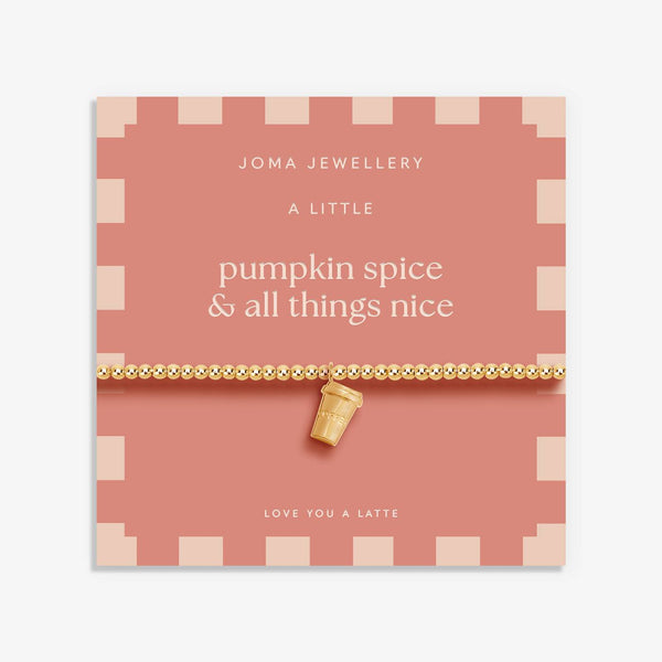 Joma Jewellery Autumn's Calling A Little 'Pumpkin Spice And All Things Nice' Bracelet