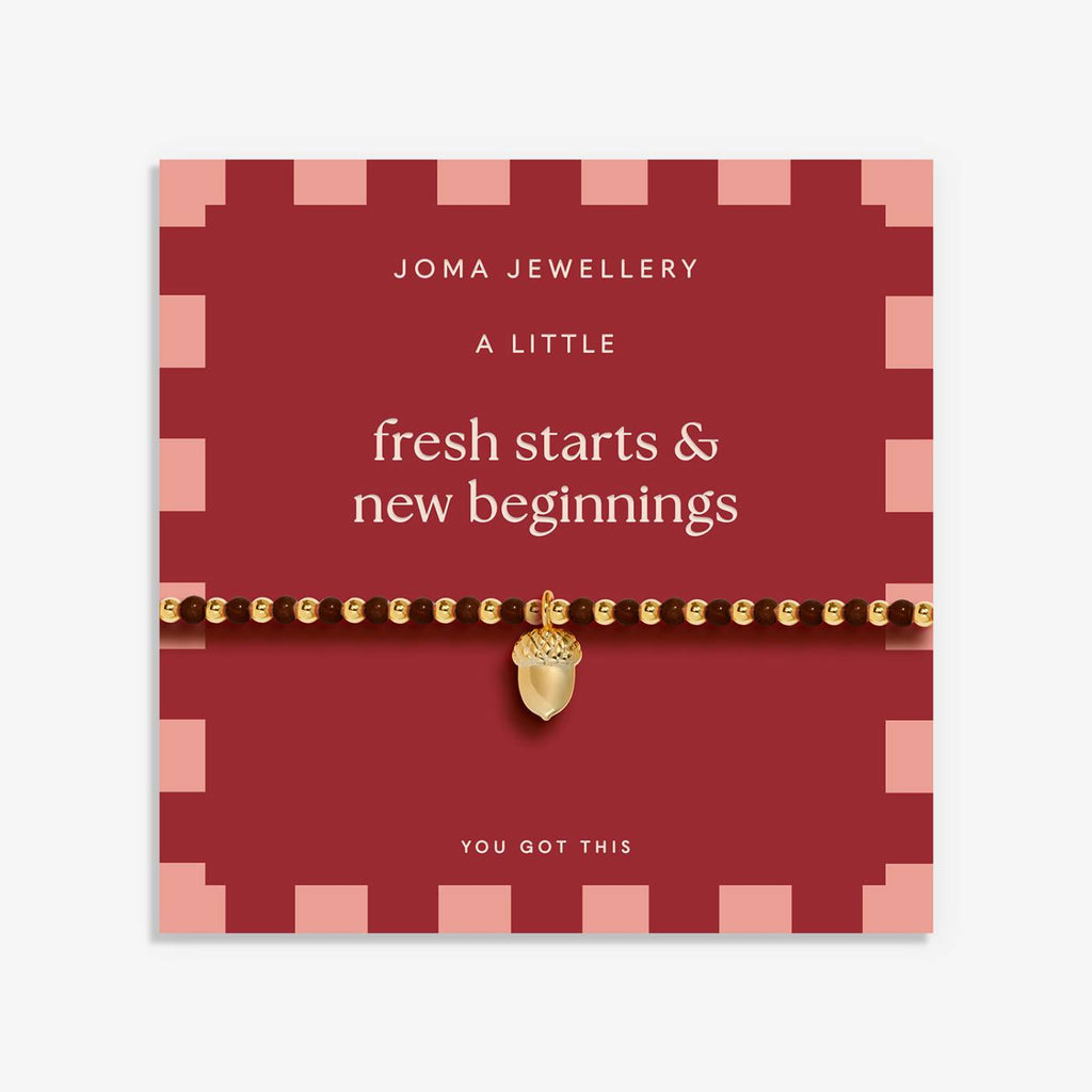 Joma Jewellery Autumn's Calling A Little 'Fresh Starts And New Beginnings' Bracelet