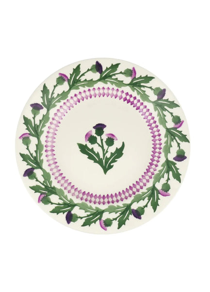 Emma Bridgewater Thistle Large Dinner Plate - 10.5 Inch