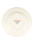 Emma Bridgewater Red & Blue Toast Fish & Chips Large Dinner Plate, 10.5 Inch
