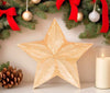 Sass & Belle Hand Carved Wooden Star Decoration