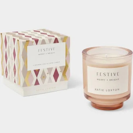 Katie Loxton Sentiment Candle - Festive