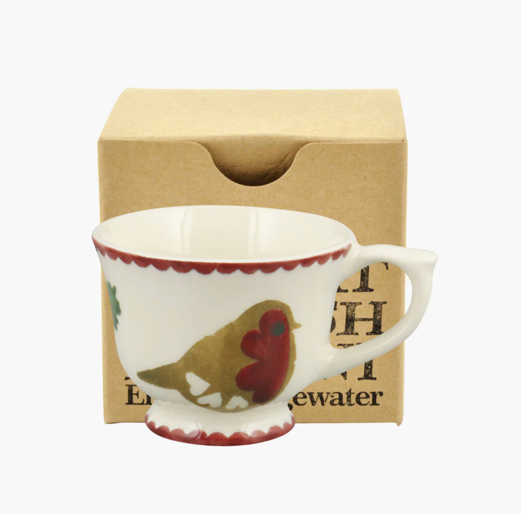 Emma Bridgewater Christmas Joy Tiny Teacup Boxed