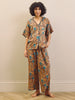 Their Nibs Festival Feathers Gauze Oversize Pyjama Set