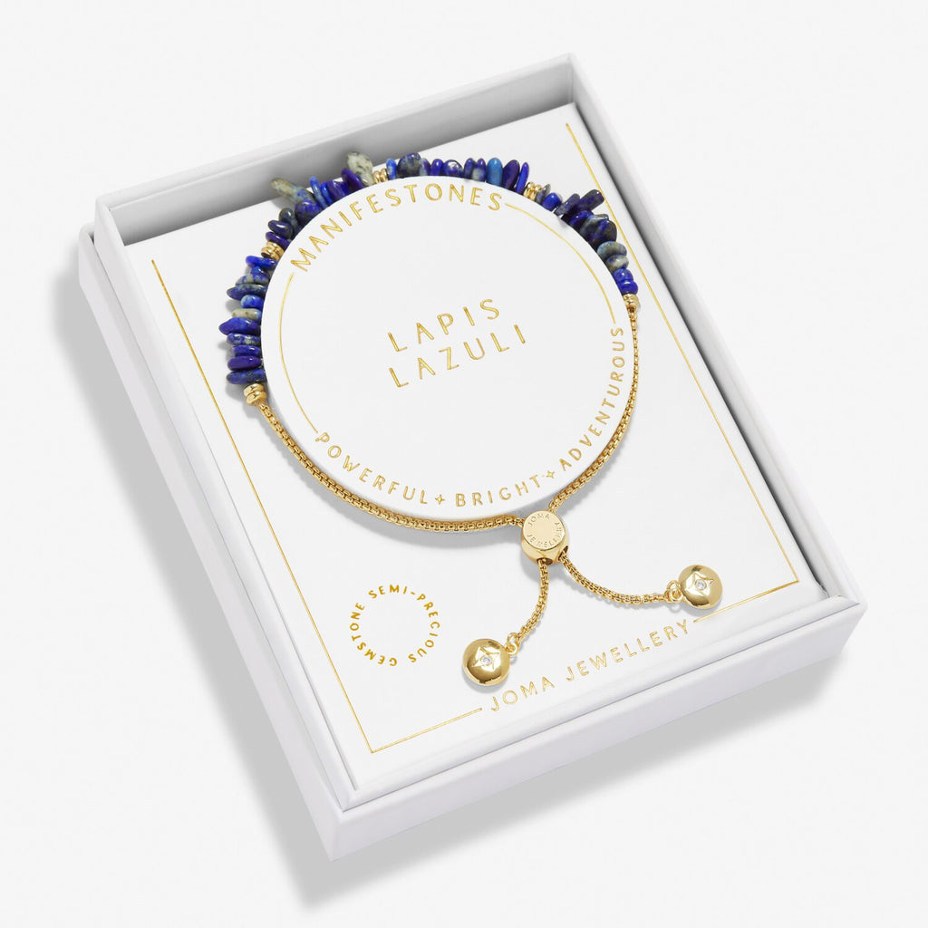 Joma Jewellery Manifestones Lapis Lazuli Bracelet