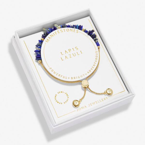 Joma Jewellery Manifestones Lapis Lazuli Bracelet
