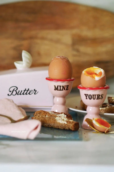 Yvonne Ellen Fluted Egg Cup Set