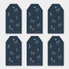 East Of India Navy Fir Trees & Stag