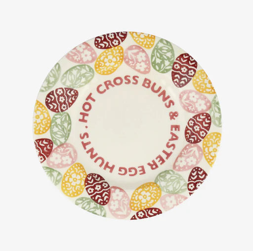 Emma Bridgewater Eggs Hunt Plate - 8.5 Inch - SECOND