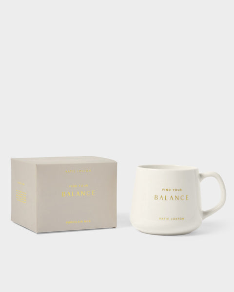 Katie Loxton Porcelain Mug 'Find Your Balance'