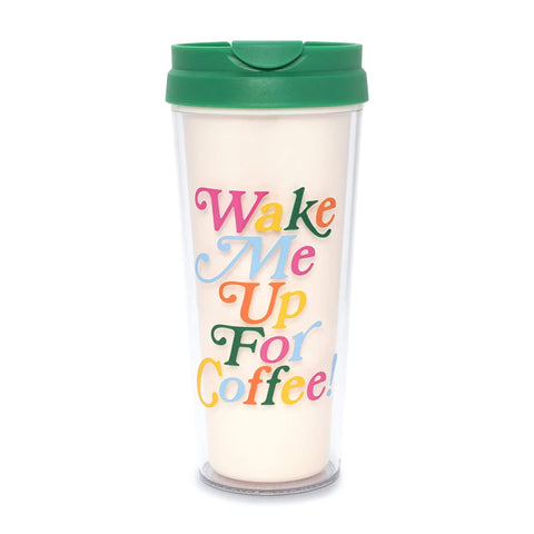 Ban.do Hot Stuff Thermal Mug - Wake Me Up For Coffee