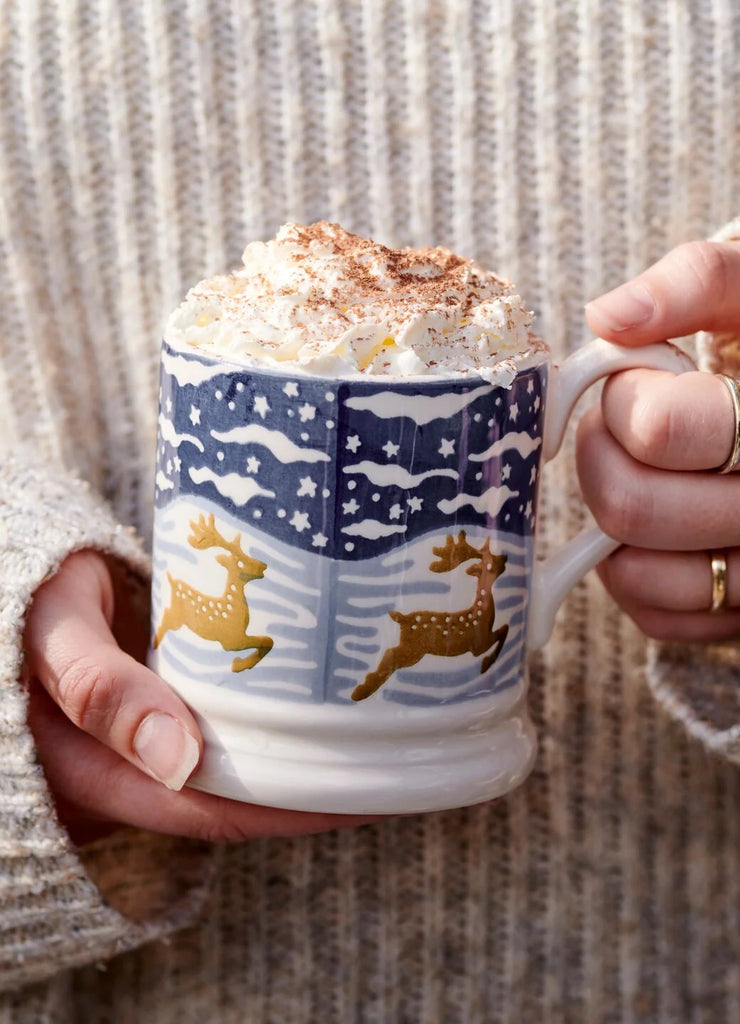 Emma Bridgewater Christmas Icons Deer 1/2 Pint Mug