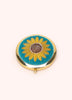 Powder Embroidered Mirror - Summer Sunflower