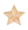 Sass & Belle Hand Carved Wooden Star Decoration