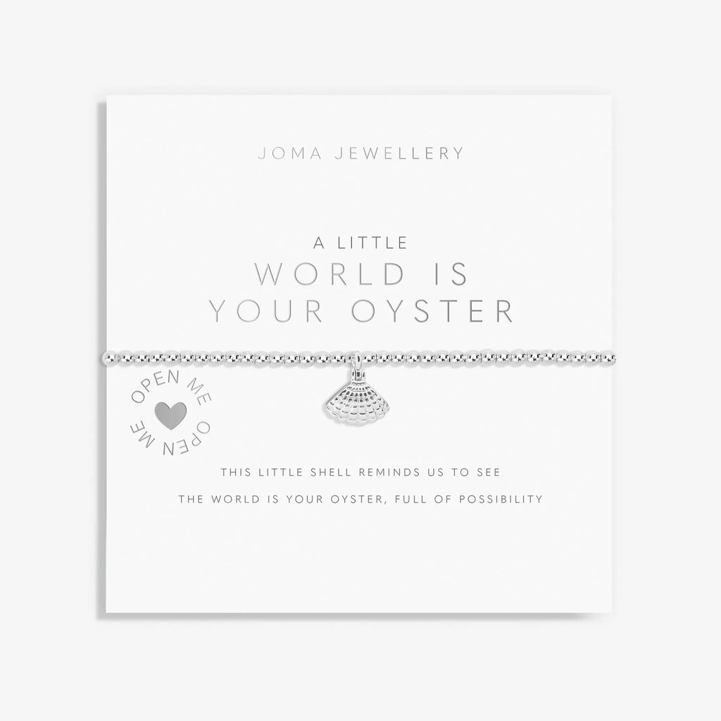 Joma Jewellery A Little World Is Your Oyster Bracelet