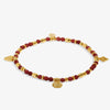 Joma Jewellery Affirmation Card 'Happiness' Bracelet
